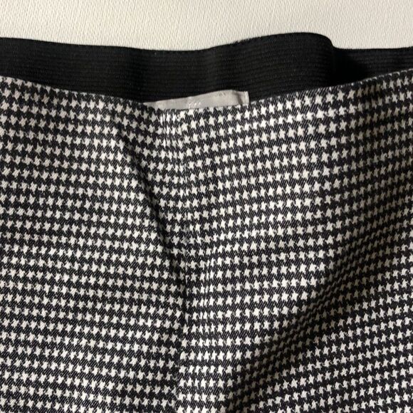 H&M Houndstooth Cropped Trousers Sz 6 - Picture 3 of 6